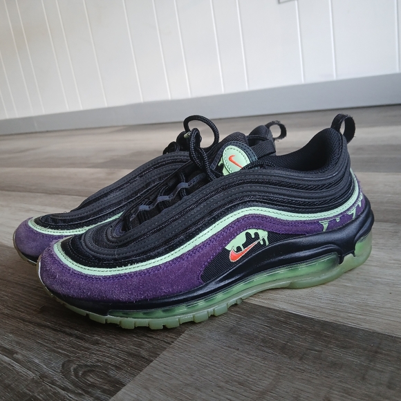 NIKE air max 97 halloween slime 2020 authentic - Picture 1 of 8